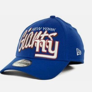 NWT NY Giants 39Thirty New Era Flex Fit End Around Hat M/L